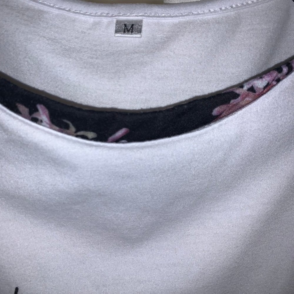 Long Sleeve Floral Wifey Shirt - Picture 4 of 6